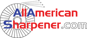All American Lawn Mower Blade Sharpener Logo